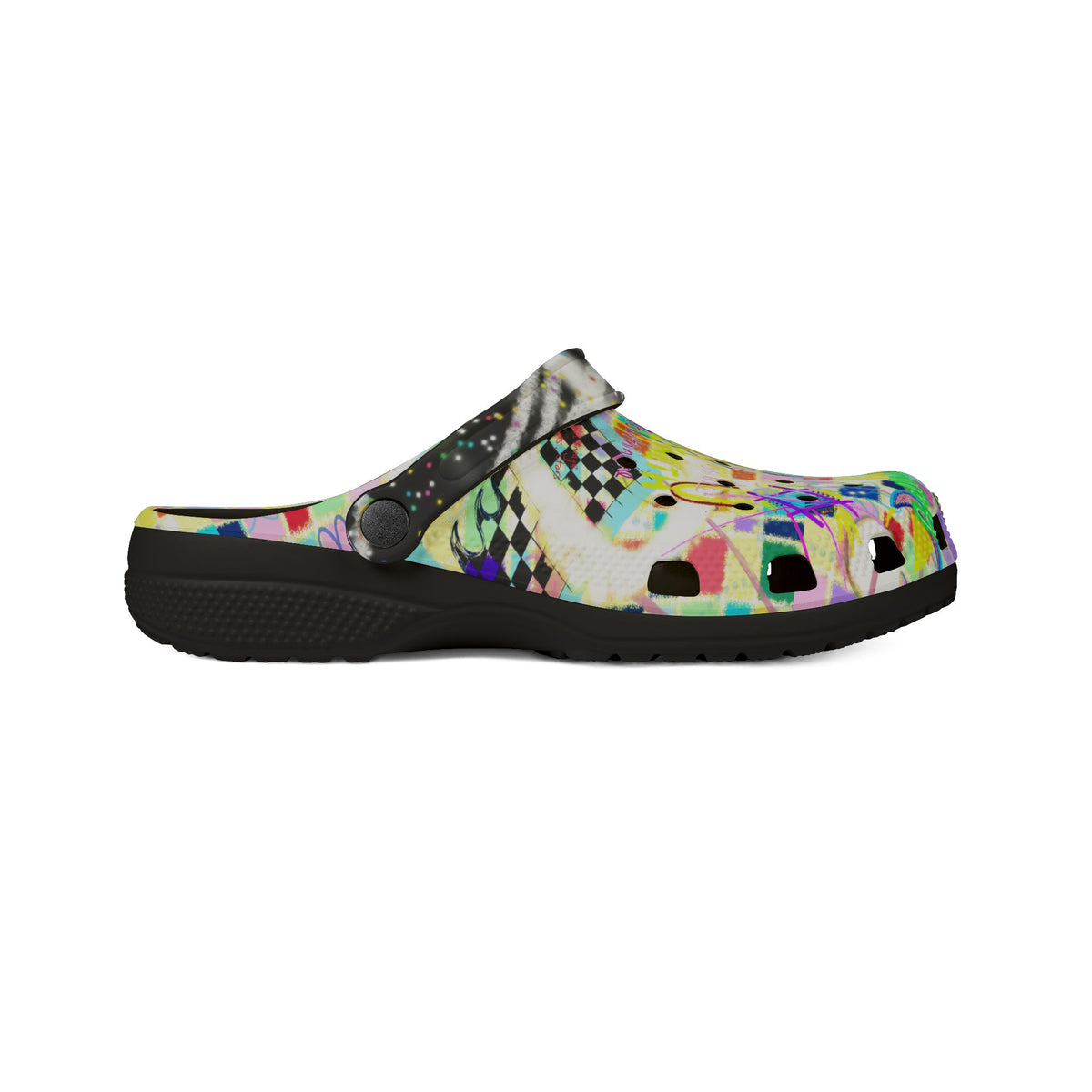 'i believe myself' women's clogs in 2 colours