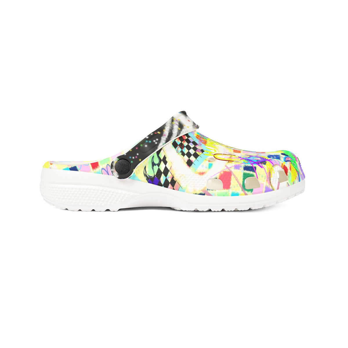 'i believe myself' men's clogs in 2 colours