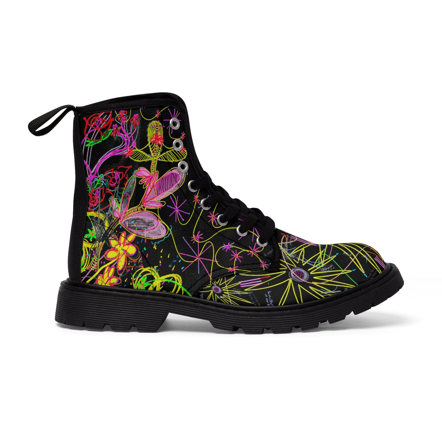 Ra-fly, feminine canvas boots