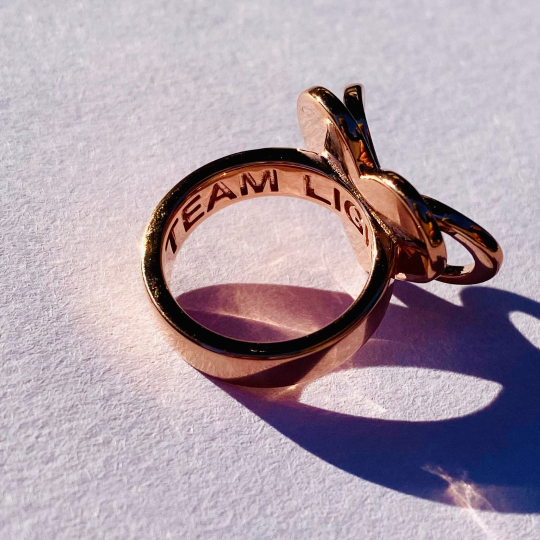 AMOURARMOR petite in 14k rose gold plated