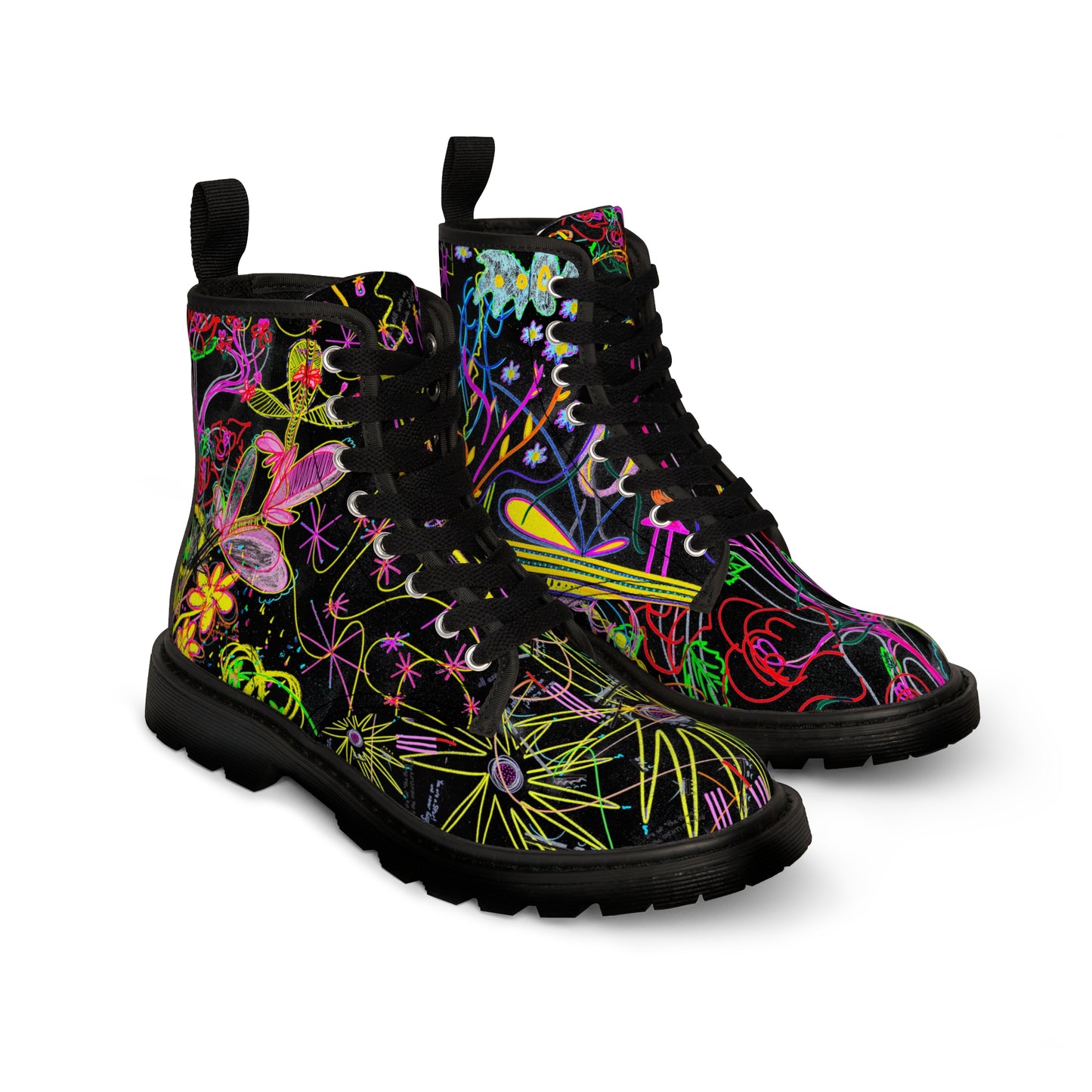 Ra-fly, feminine canvas boots