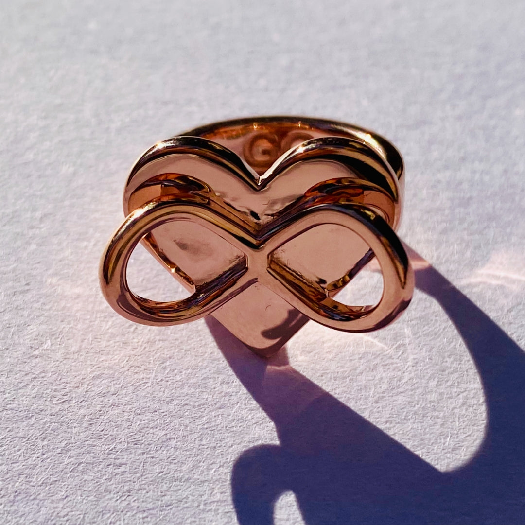 AMOURARMOR petite in 14k rose gold plated