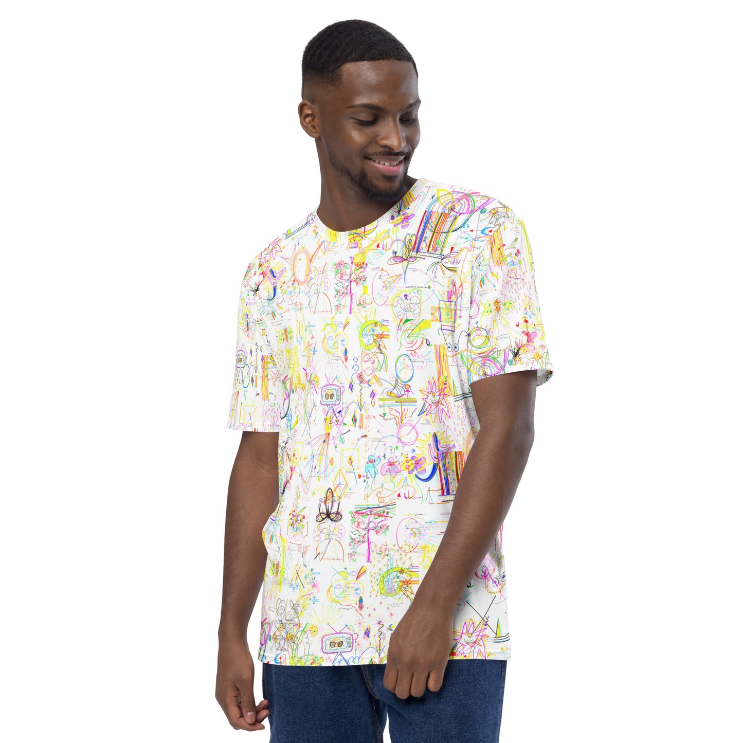 Light Speed Walker, T-shirt in white