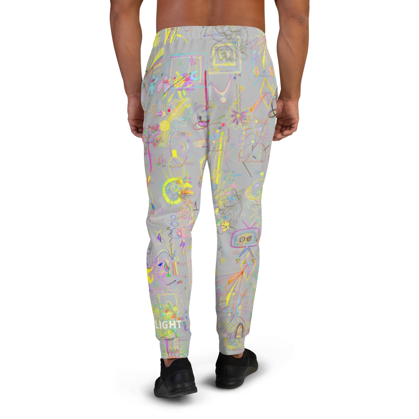 CozyUni, masculine joggers in silver