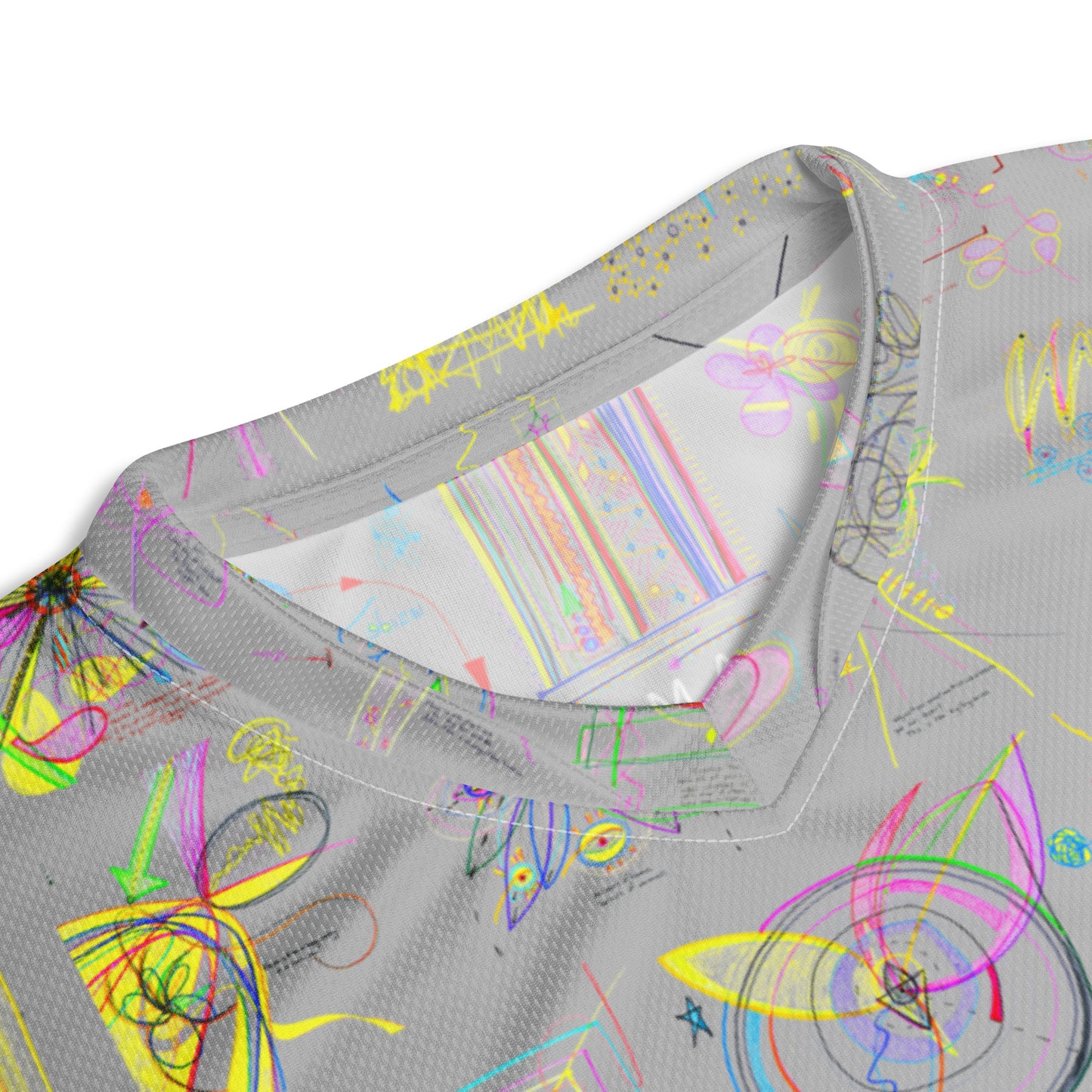 Home Always, recycled jersey in silver
