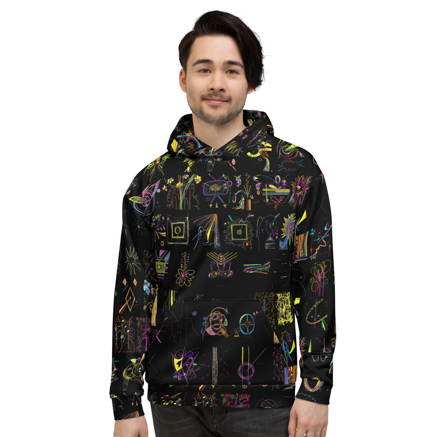 Lights On, hoodie in black