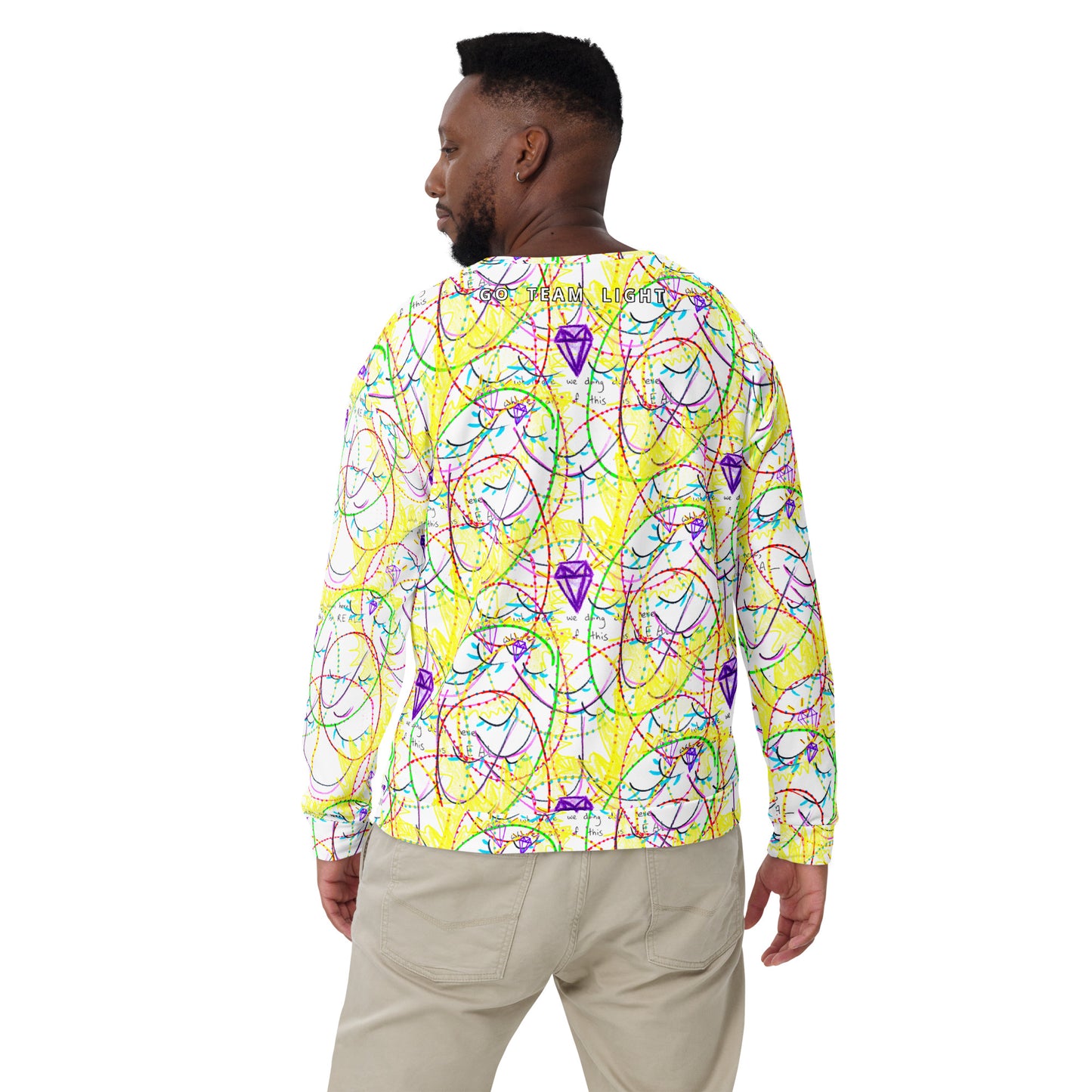 what are we doing down here, where all of this is REAL, sweatshirt