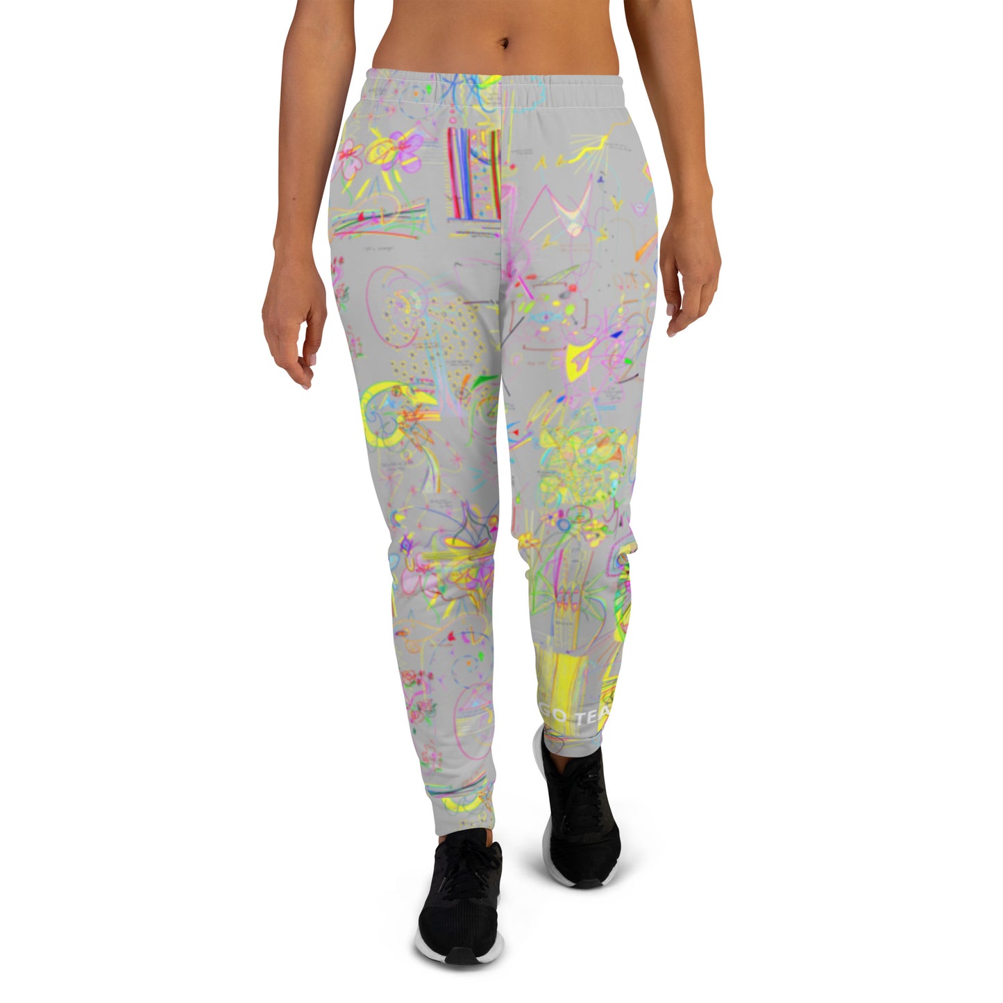 CozyUni, feminine joggers in silver