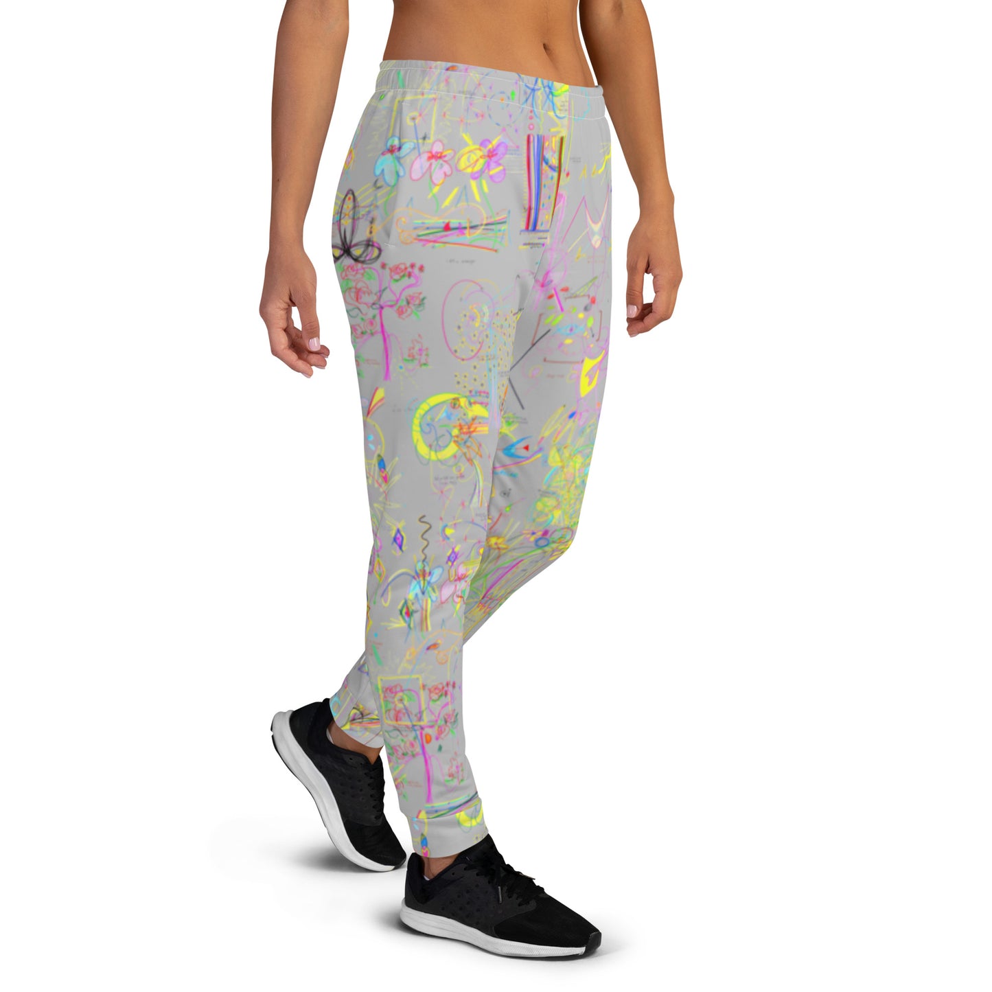 CozyUni, feminine joggers in silver