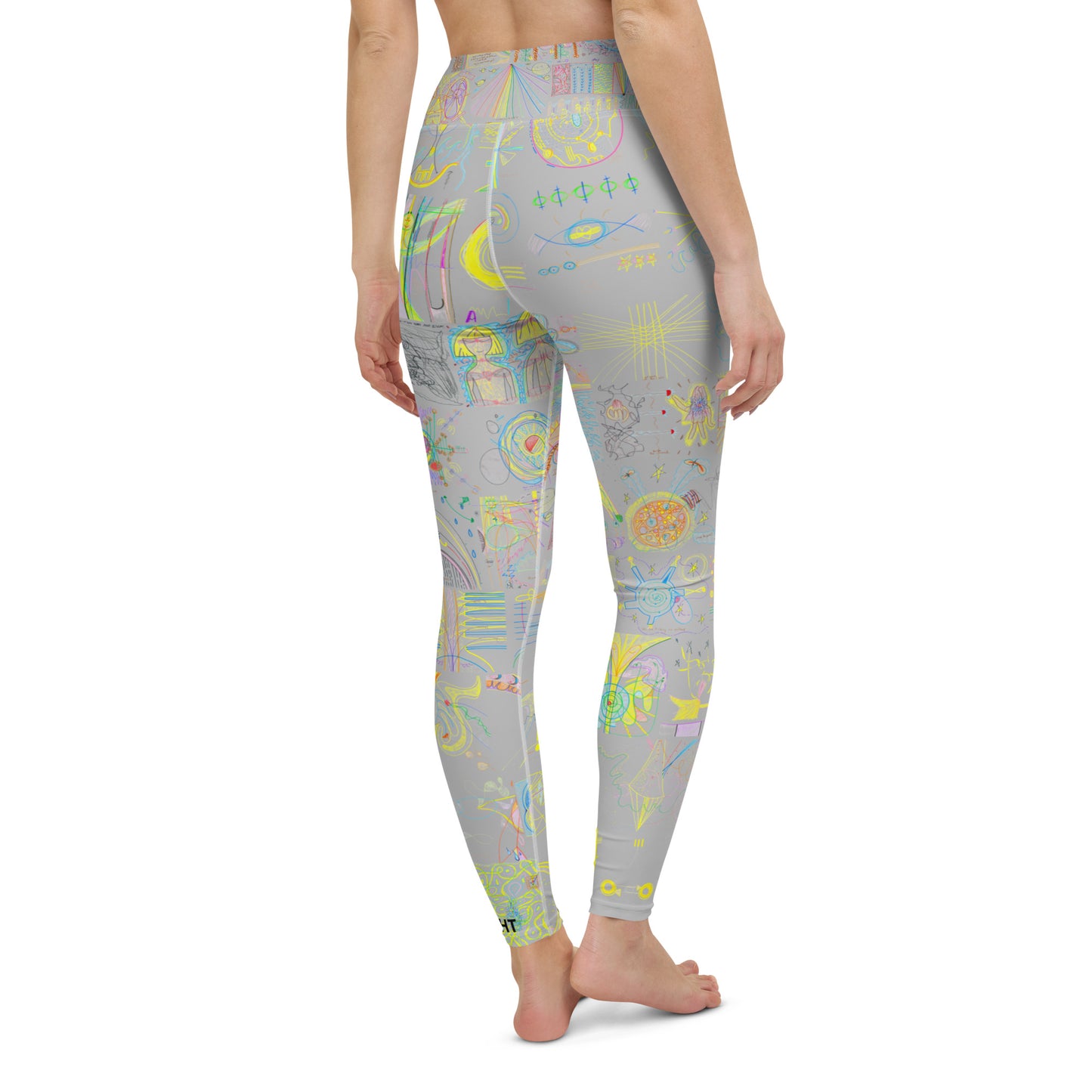 Stretch Now, leggings in silver