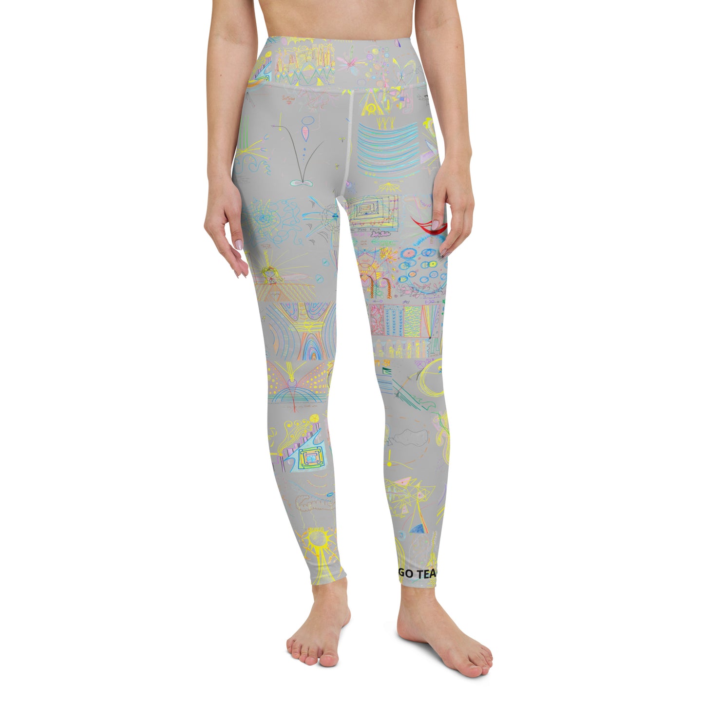 Stretch Now, leggings in silver