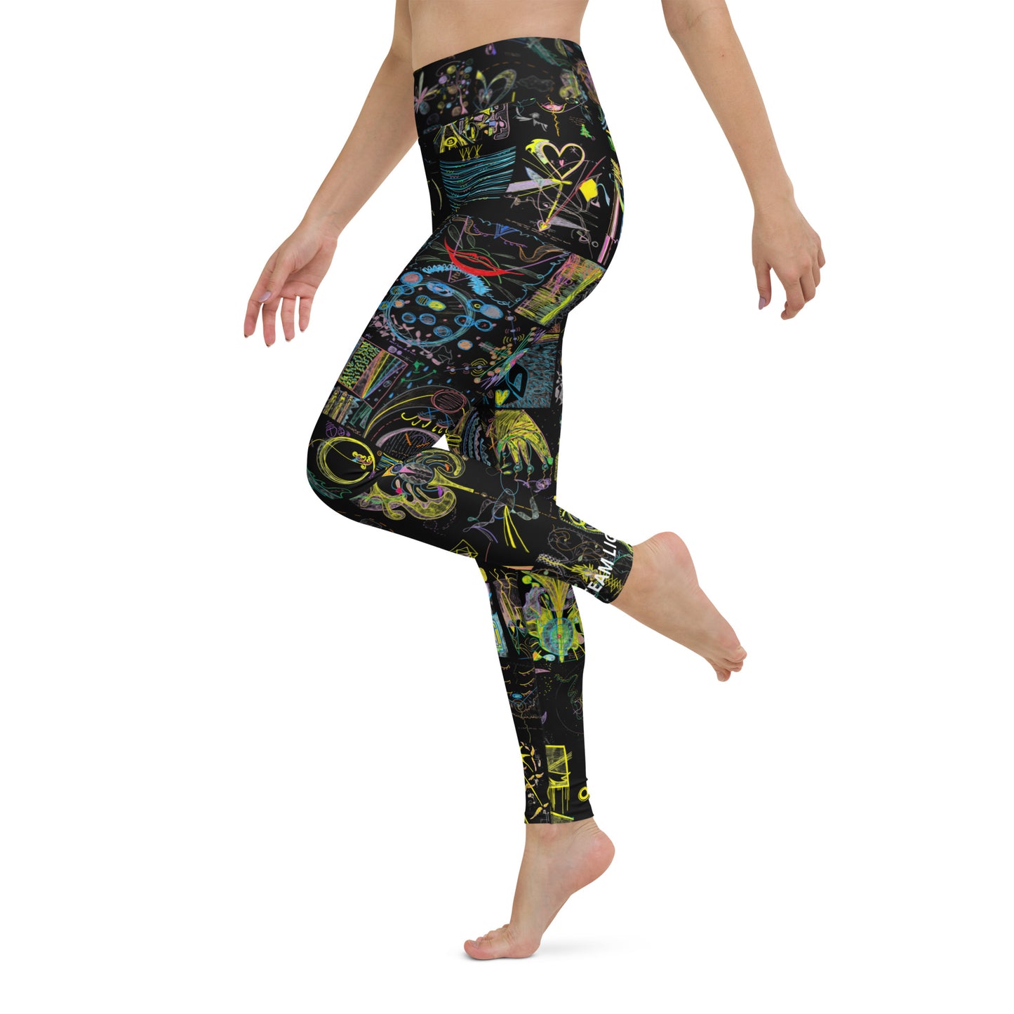 Stretch Now, leggings in black