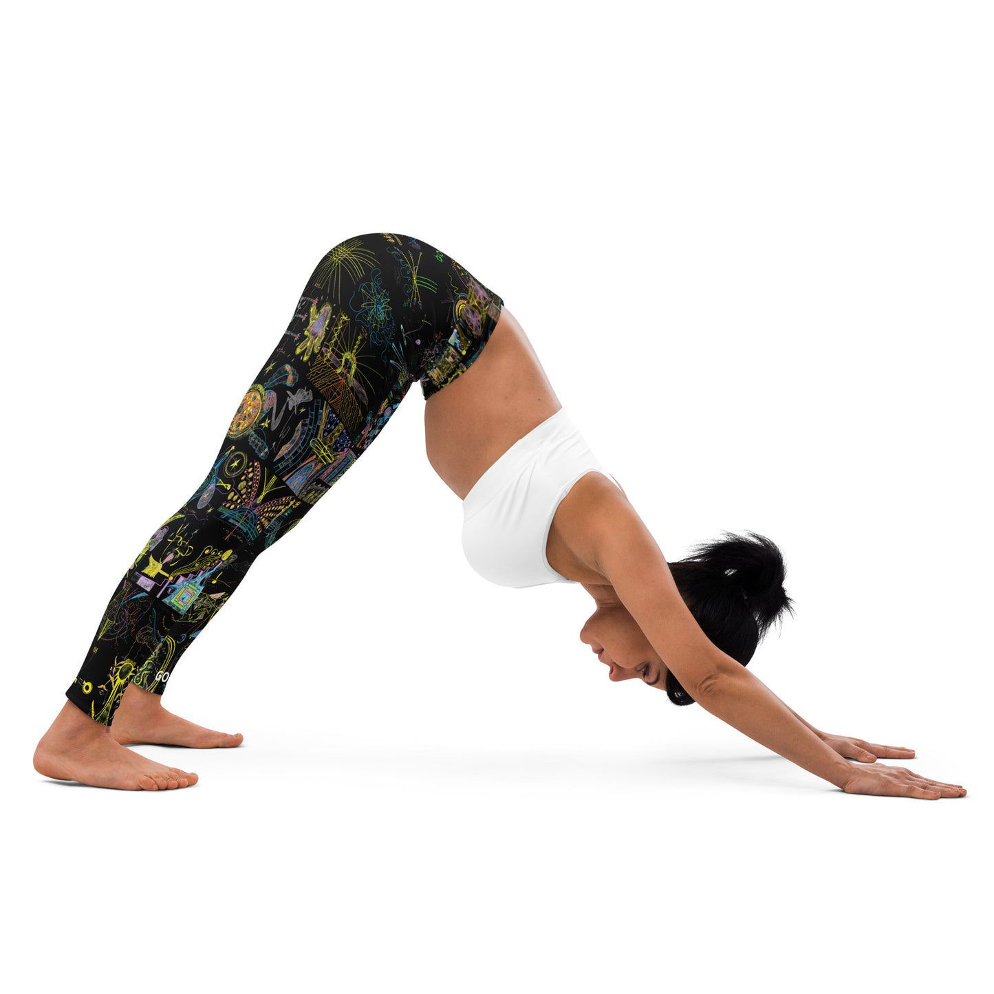 Stretch Now, leggings in black