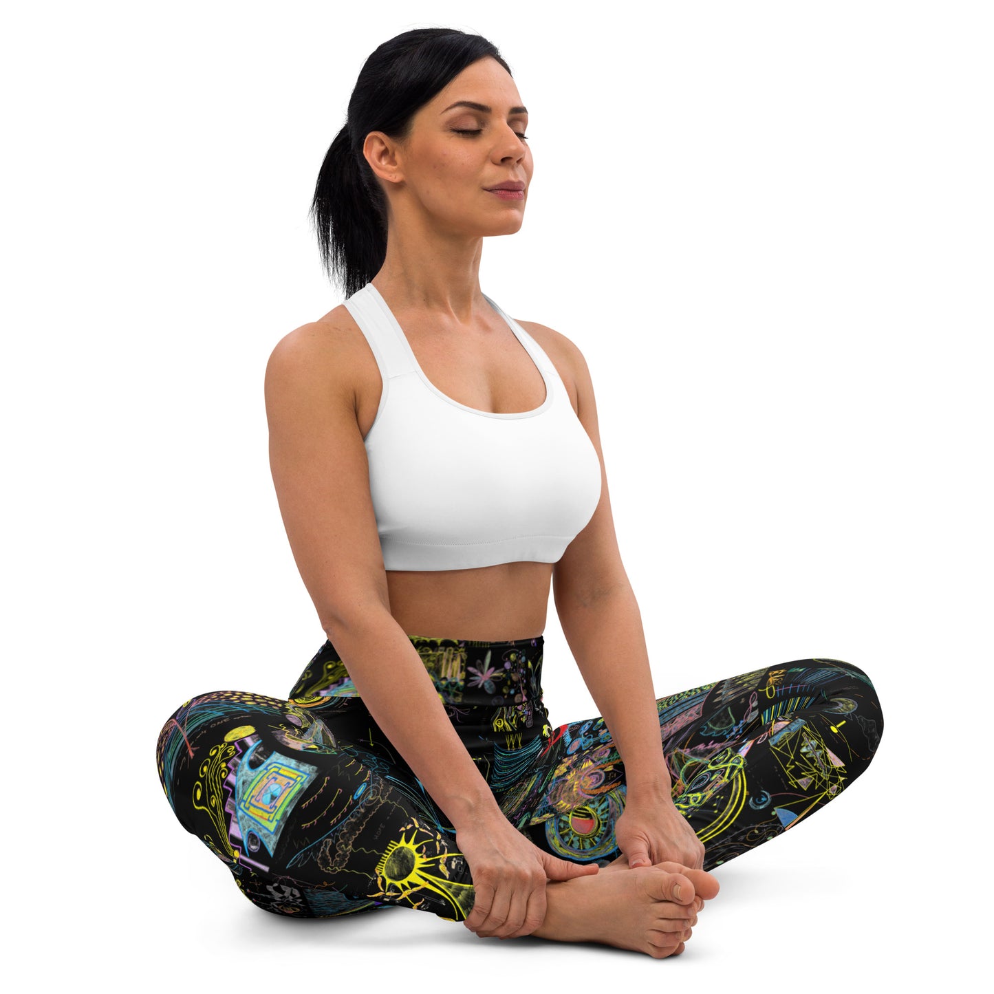 Stretch Now, leggings in black