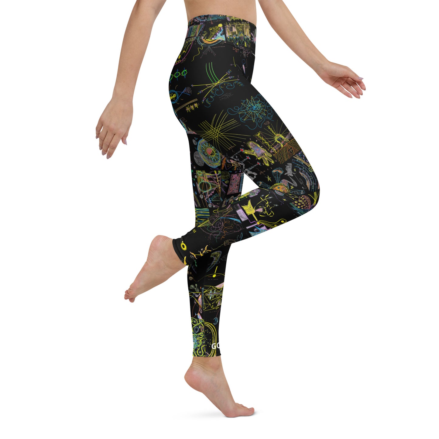 Stretch Now, leggings in black