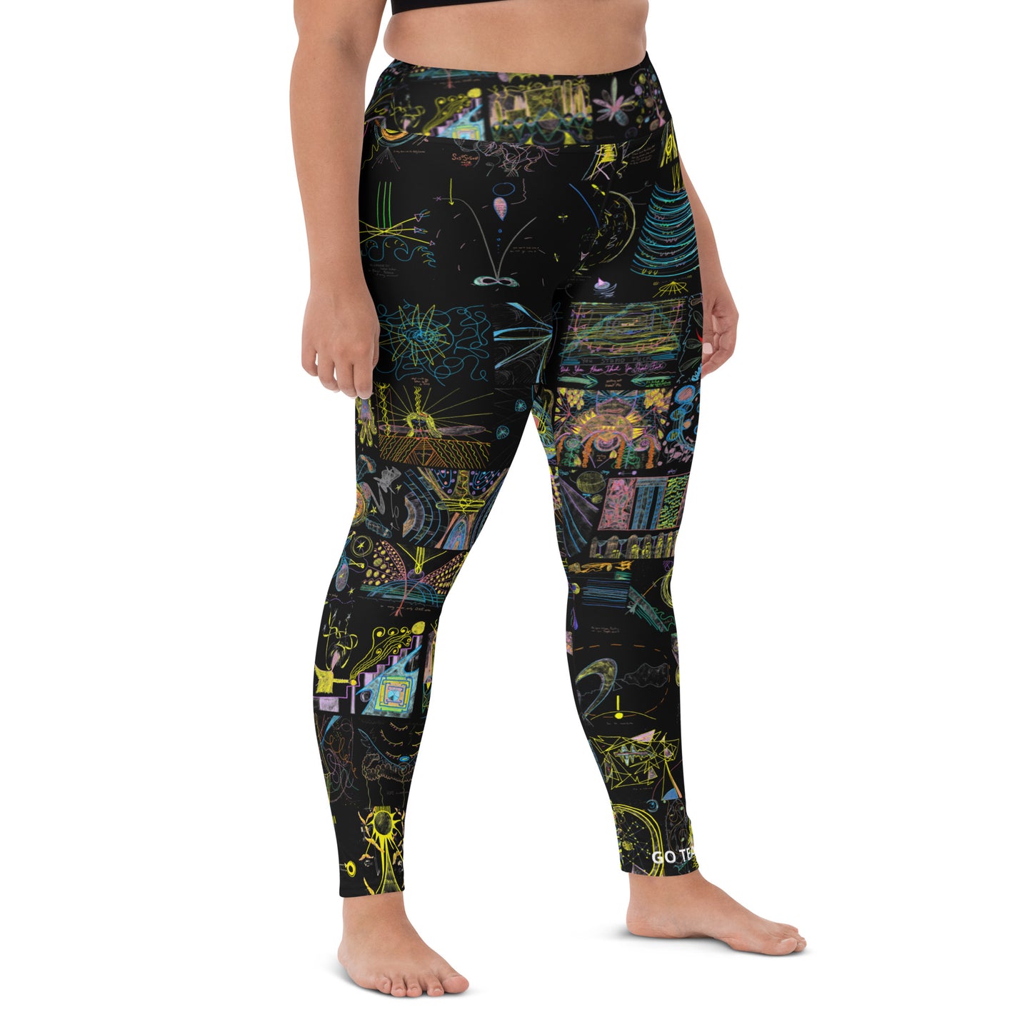 Stretch Now, leggings in black
