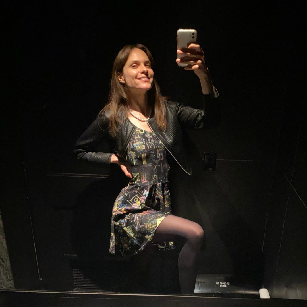 One Doll, skater dress in black