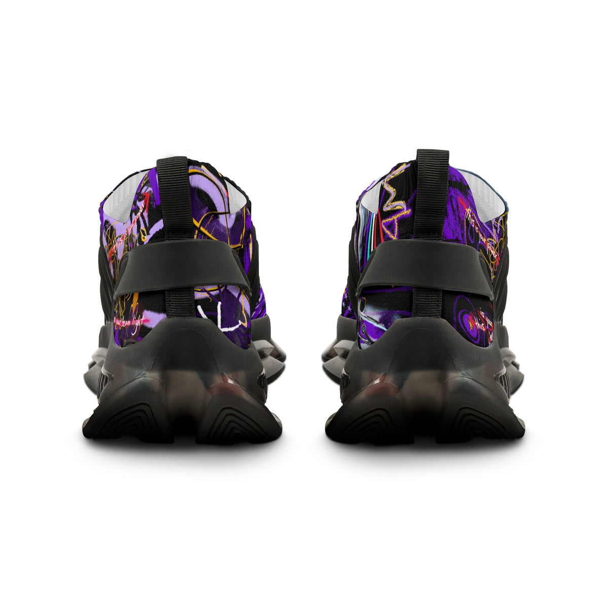 'this is your power, this is your team light' men's sneakers