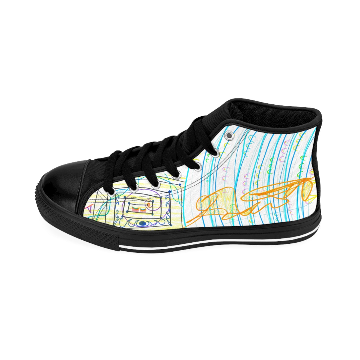 'stand your ground' men's high tops