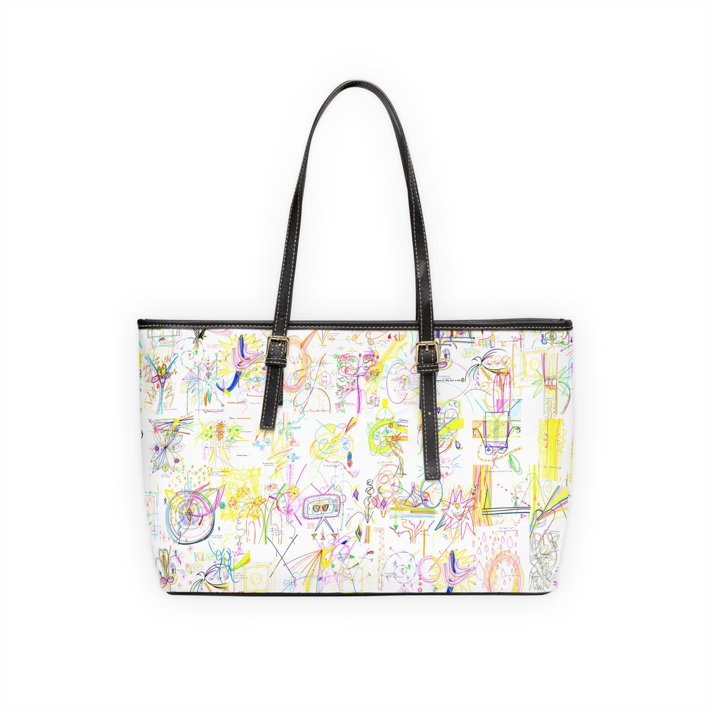 'if it's not the capital T-Truth, I'm not interested' vegan leather purse