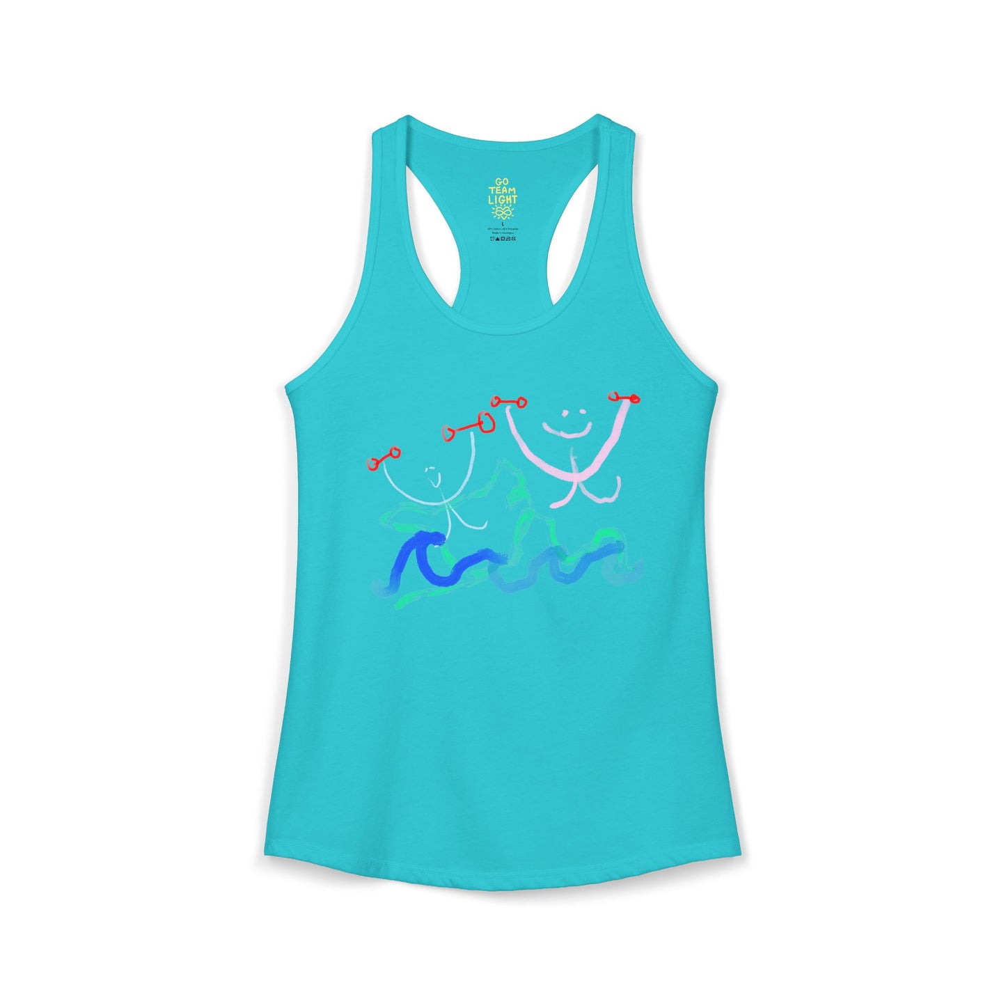 'Joy Revenge' women's racerback tank in 5 colours