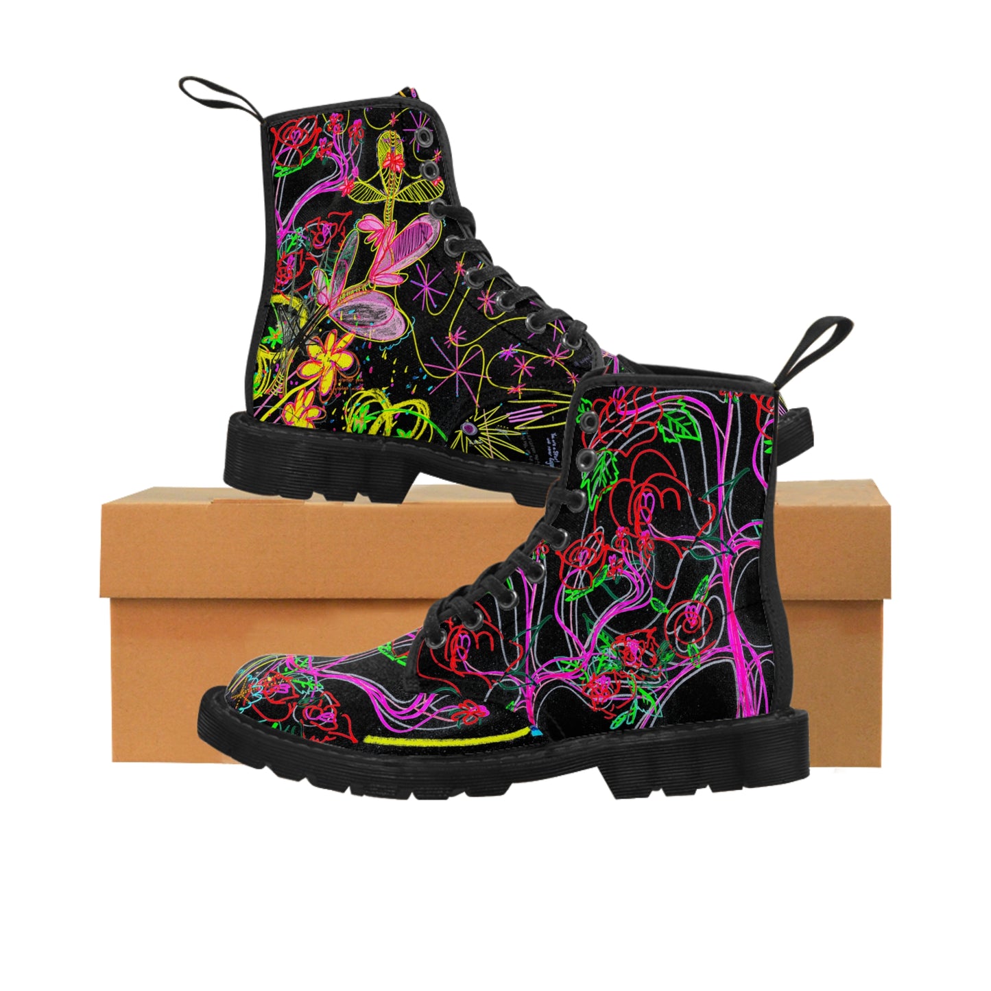 Ra-fly, feminine canvas boots