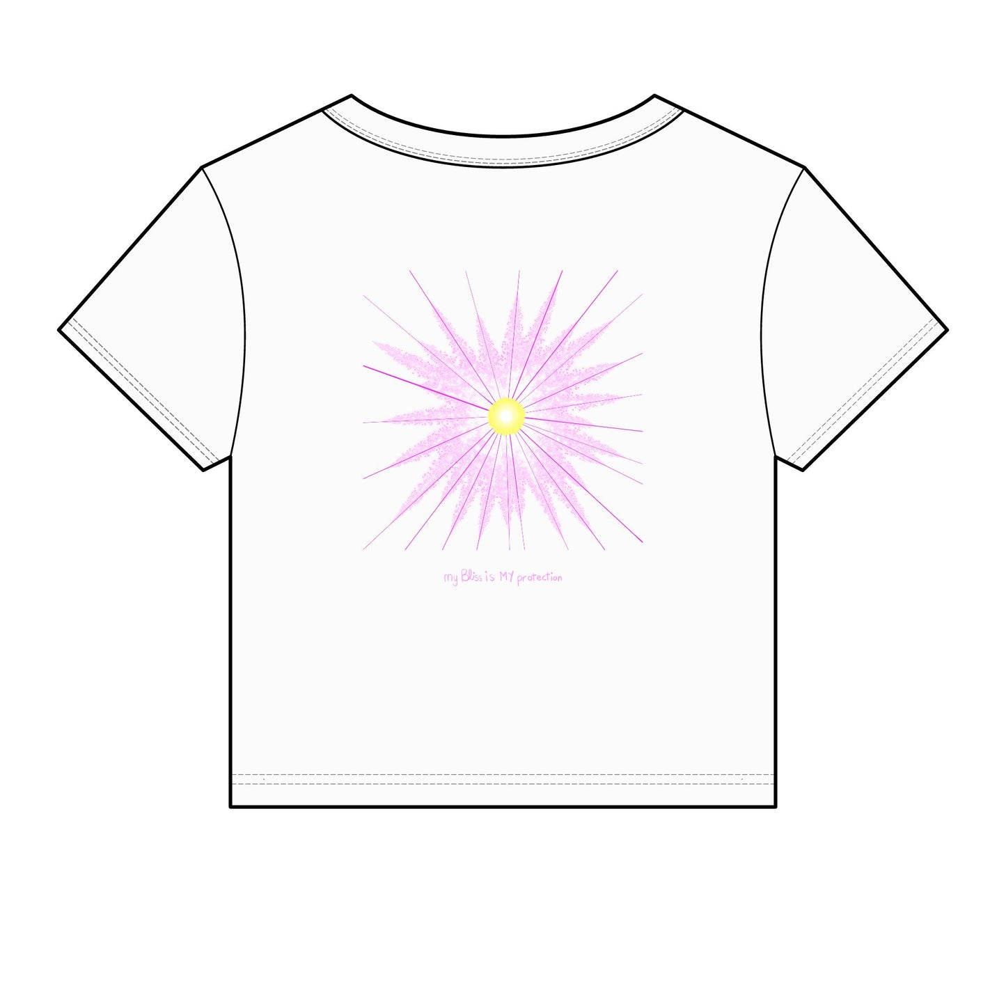 'I have the most Beautiful Pussy' + 'my Bliss is MY protection' fitted tee in 9 colours