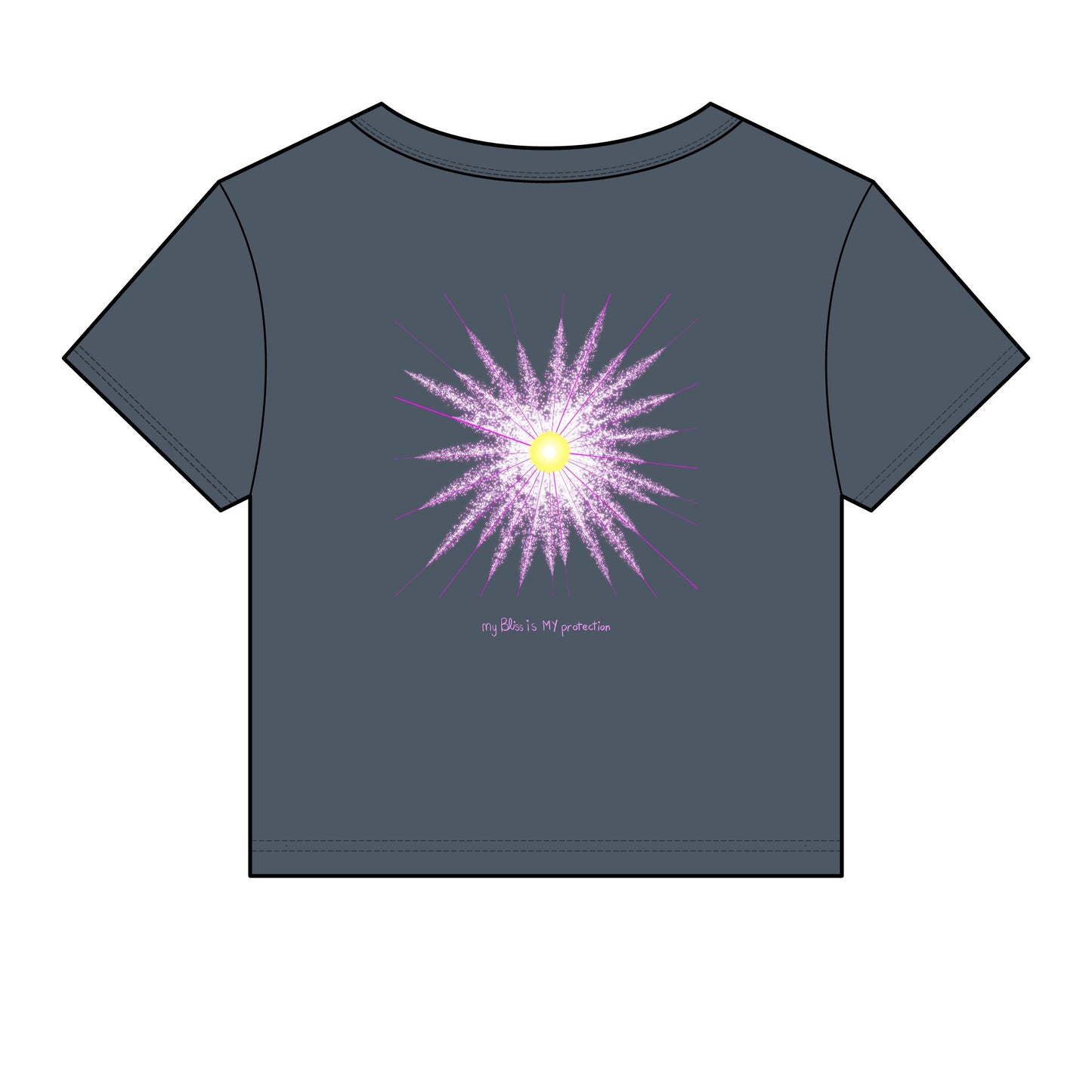 'I have the most Beautiful Pussy' + 'my Bliss is MY protection' fitted tee in 9 colours