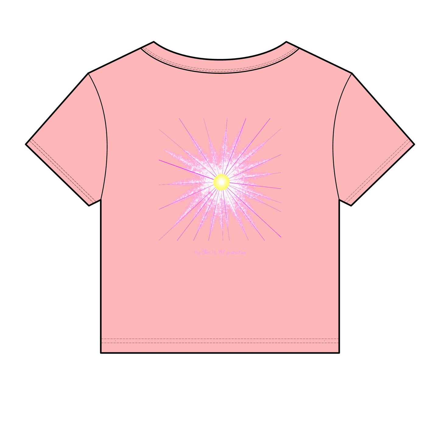 'I have the most Beautiful Pussy' + 'my Bliss is MY protection' fitted tee in 9 colours