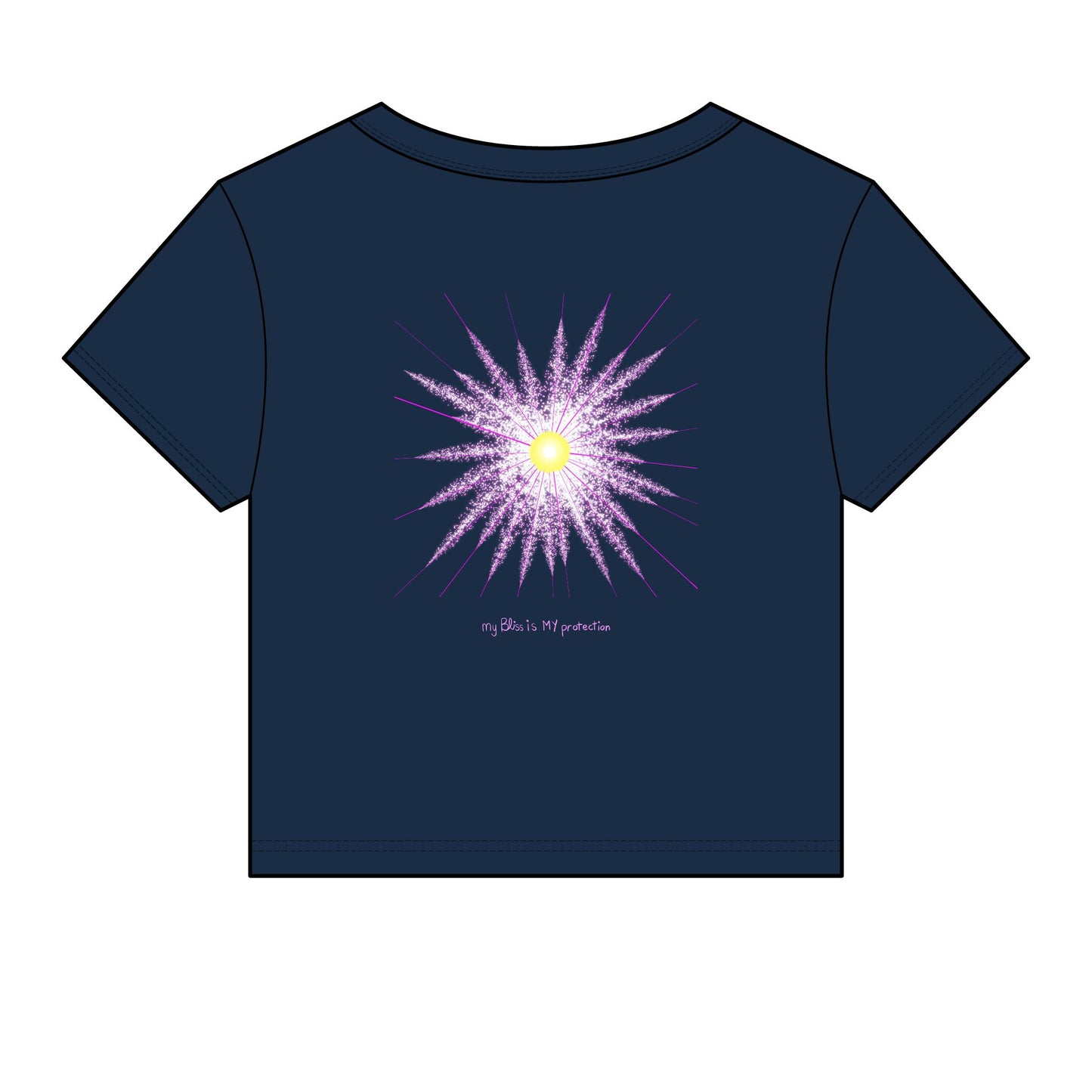 'I have the most Beautiful Pussy' + 'my Bliss is MY protection' fitted tee in 9 colours