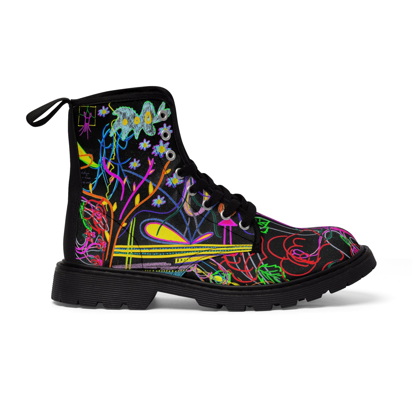 Ra-fly, feminine canvas boots