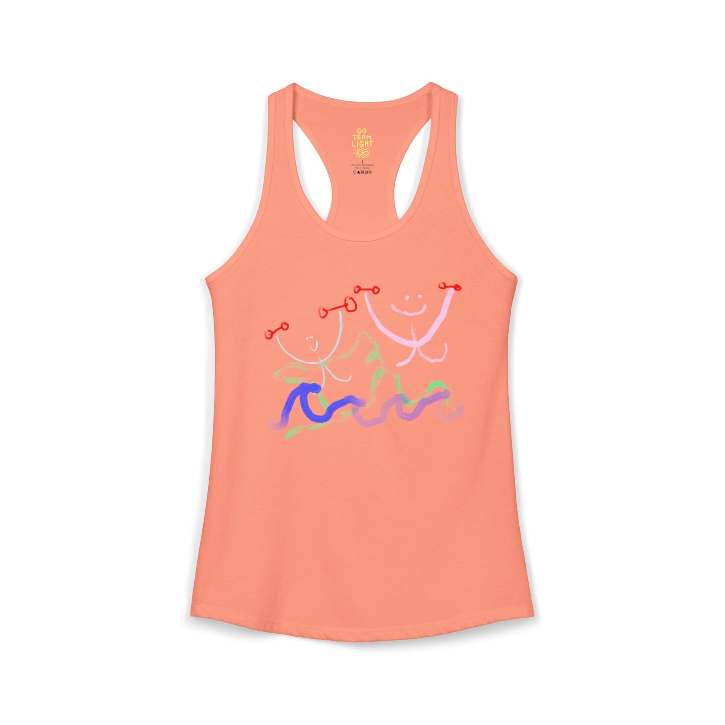 'Joy Revenge' women's racerback tank in 5 colours