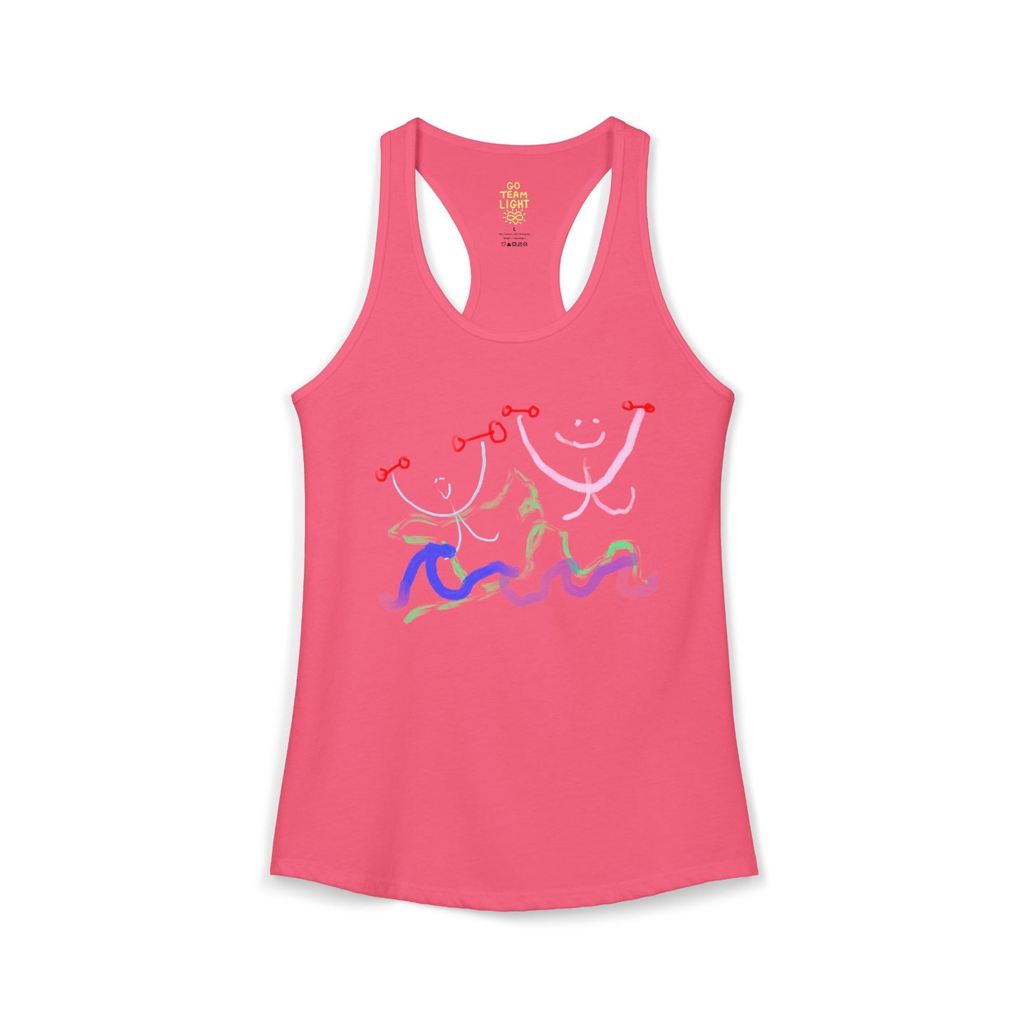 'Joy Revenge' women's racerback tank in 5 colours
