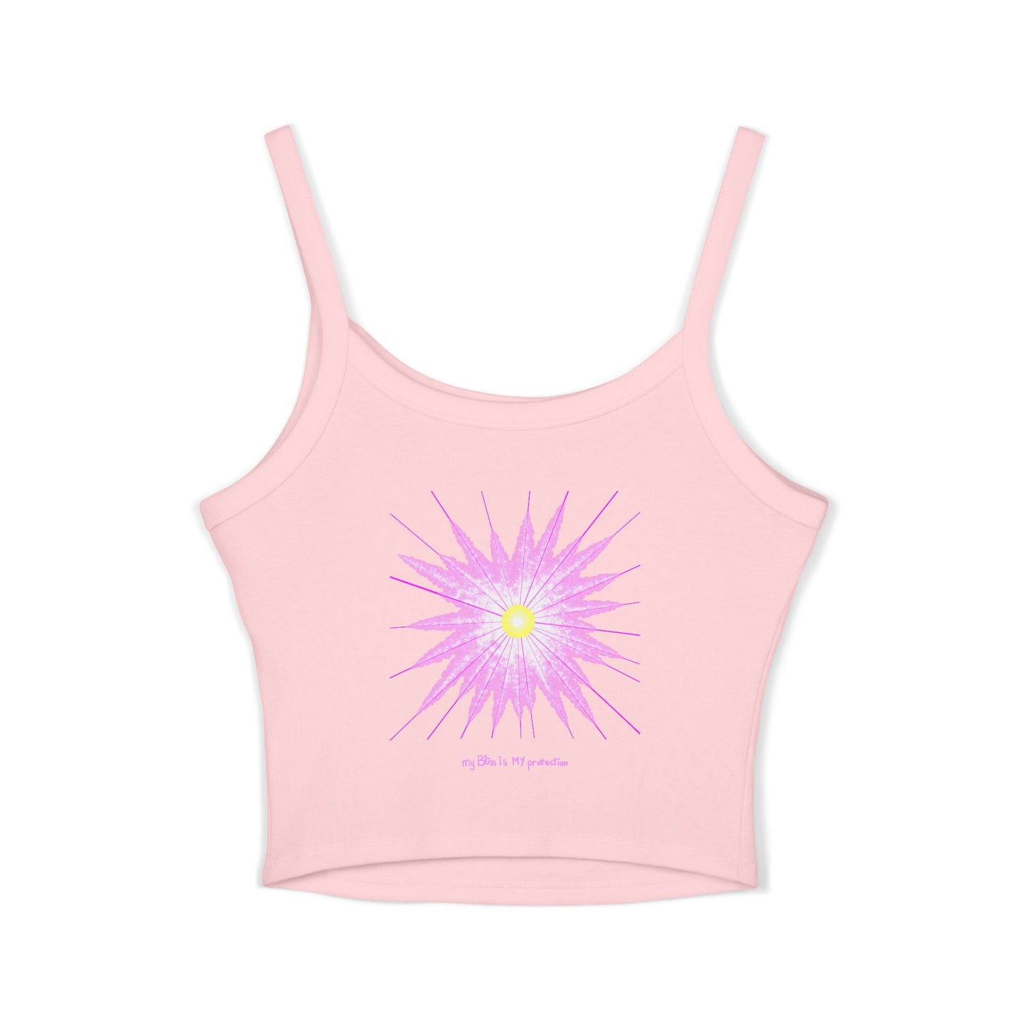 'I have the most Beautiful Pussy' + 'my Bliss is my protection' strappy tank in 5 colours