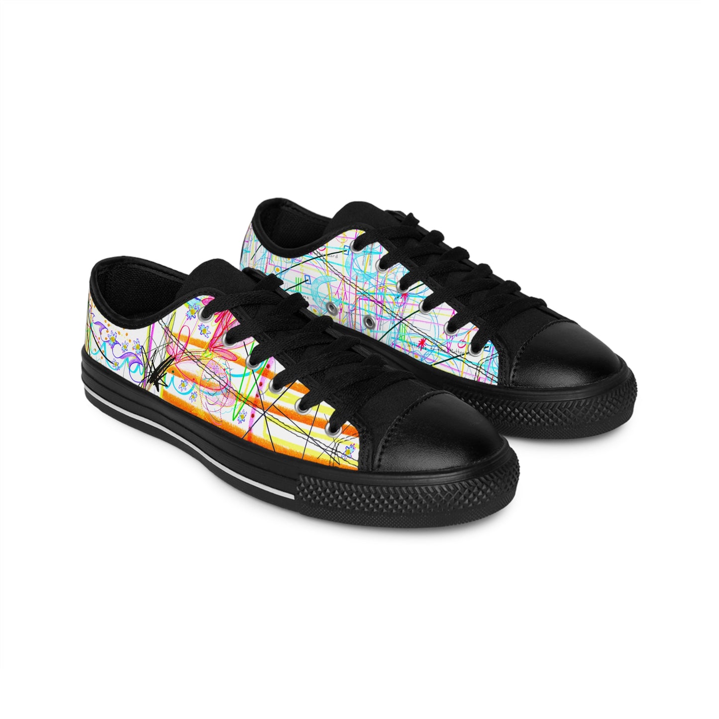 Bilocators, unisex low-top sneakers