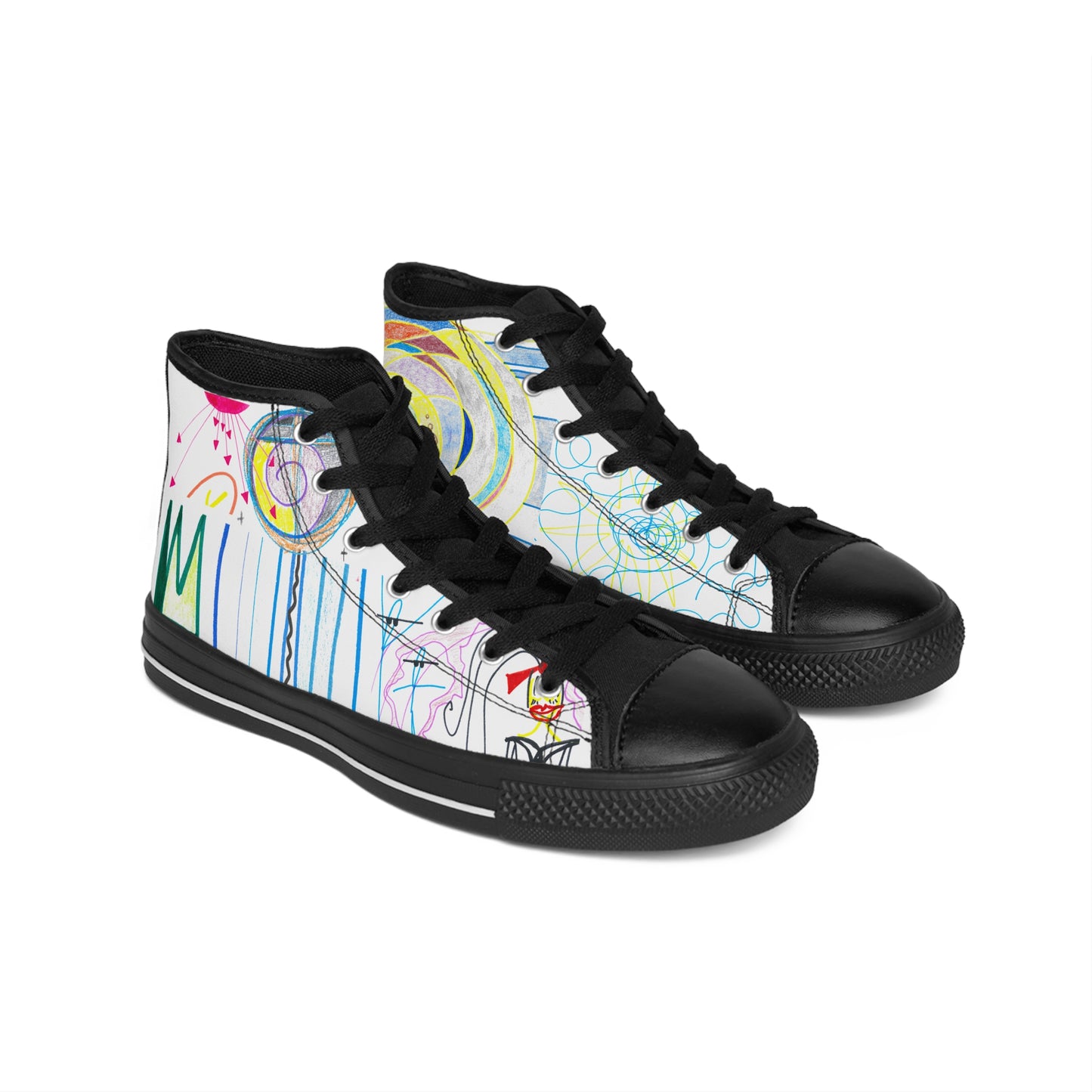 'stand your ground' men's high tops