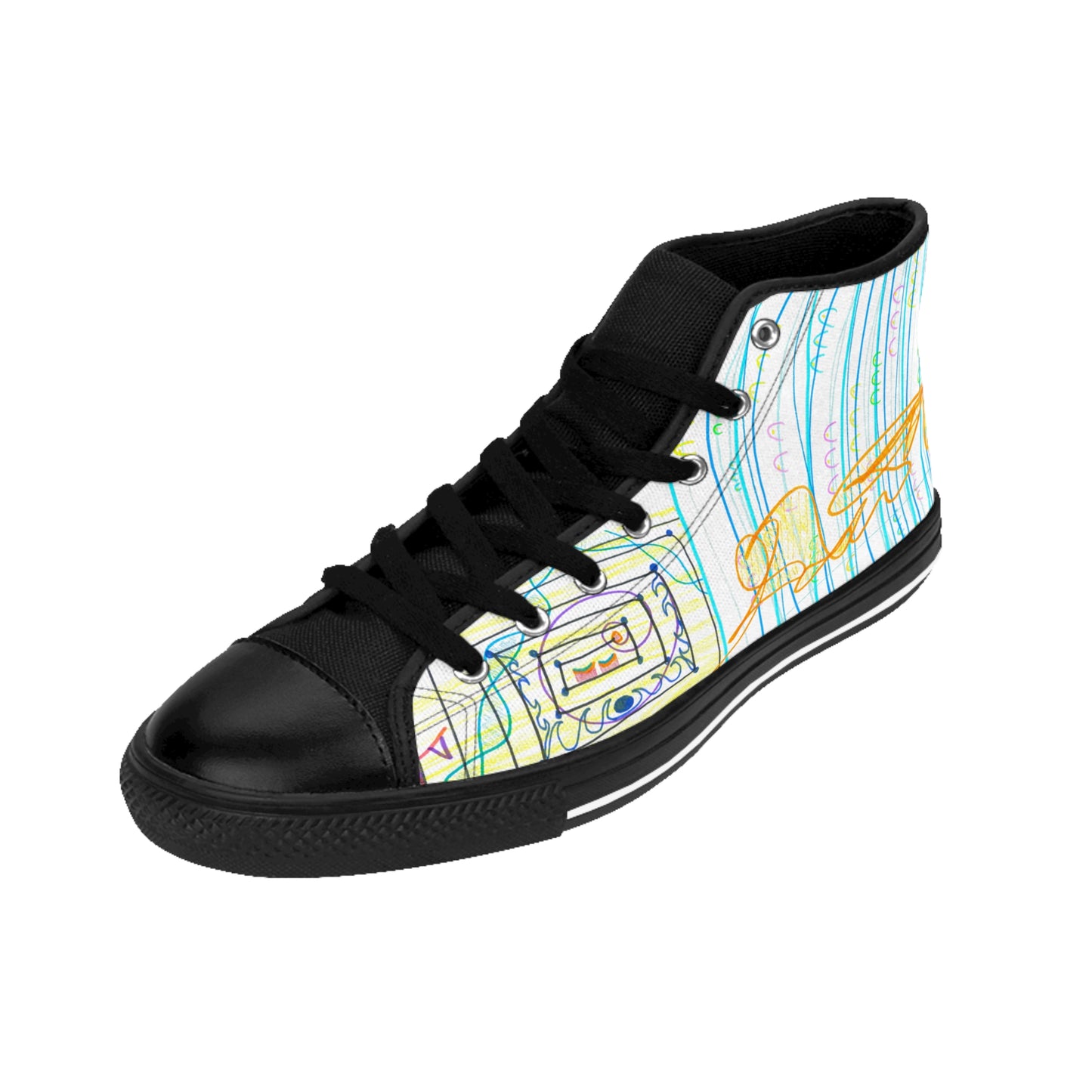 'stand your ground' men's high tops