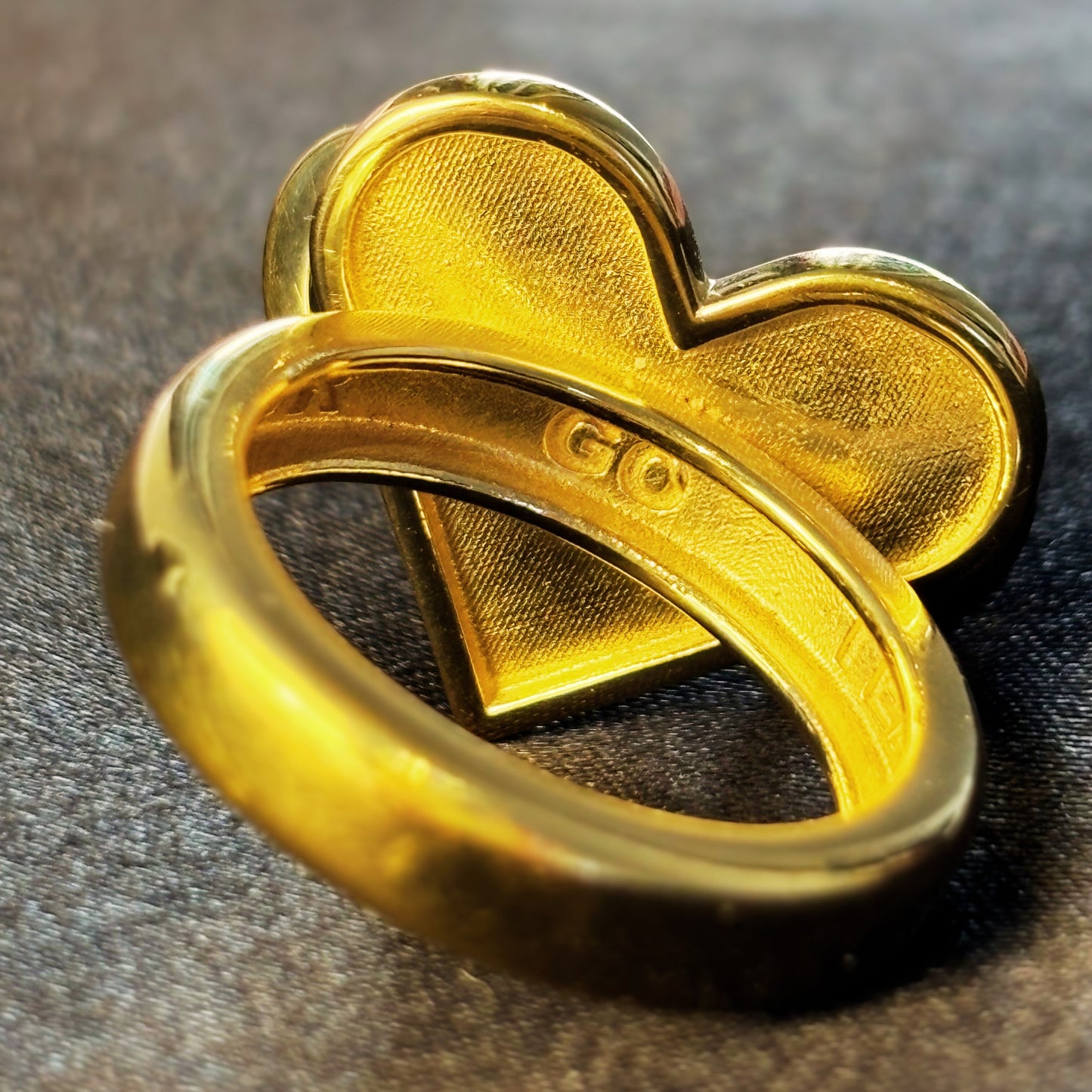 AMOURARMOR 14k Gold Plated Ring