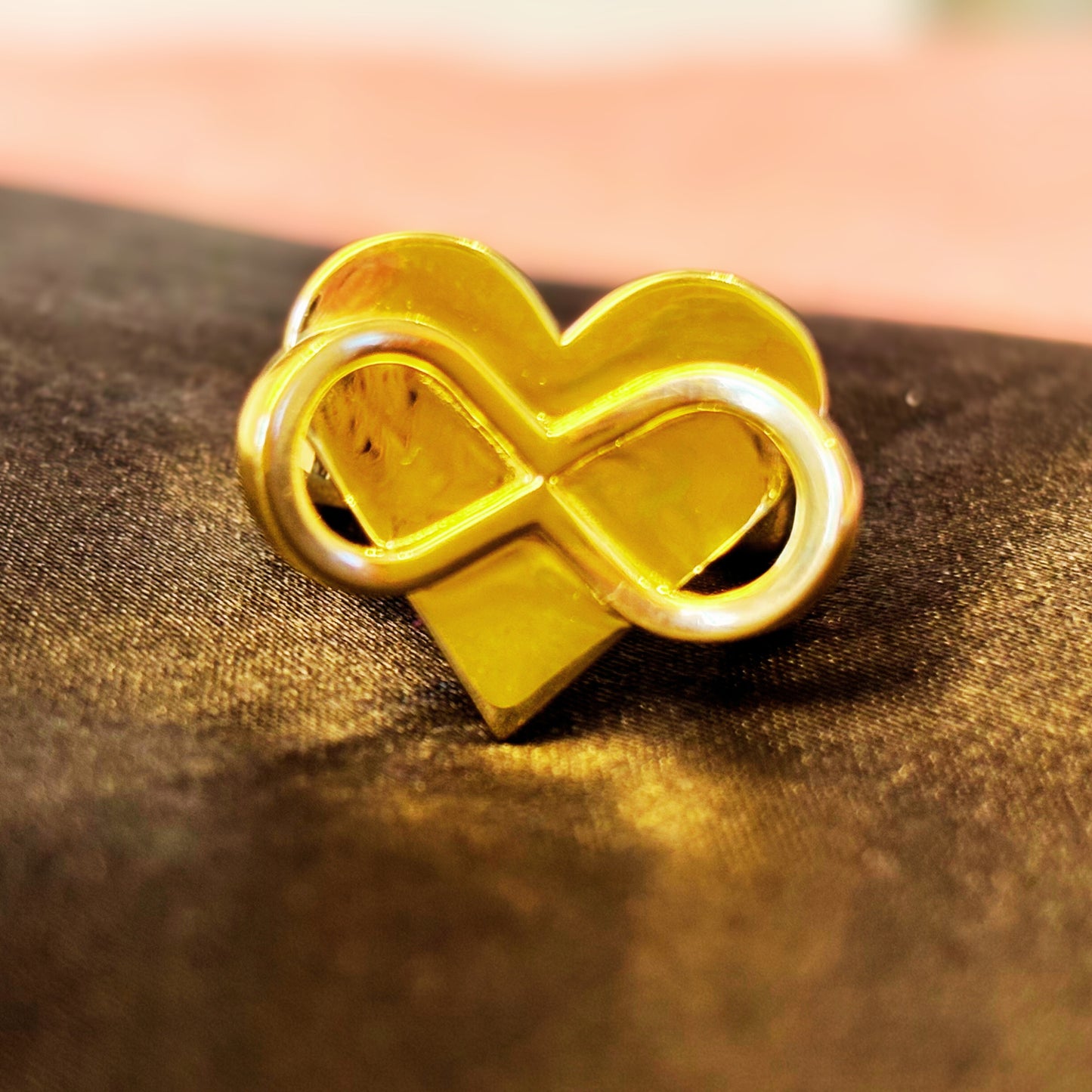 AMOURARMOR 14k Gold Plated Ring