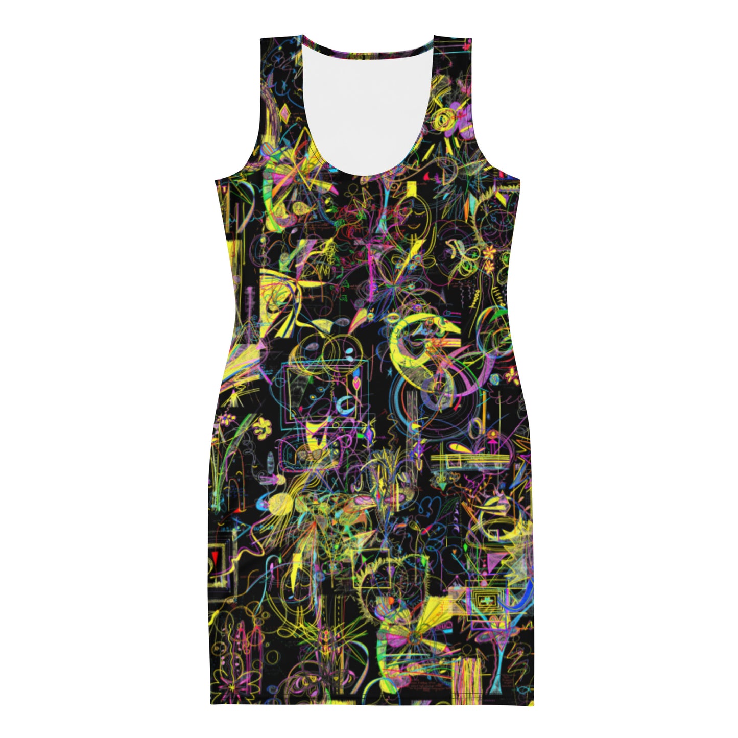 'YOUR BLESSINGS ARE PROTECTED' little dress in black