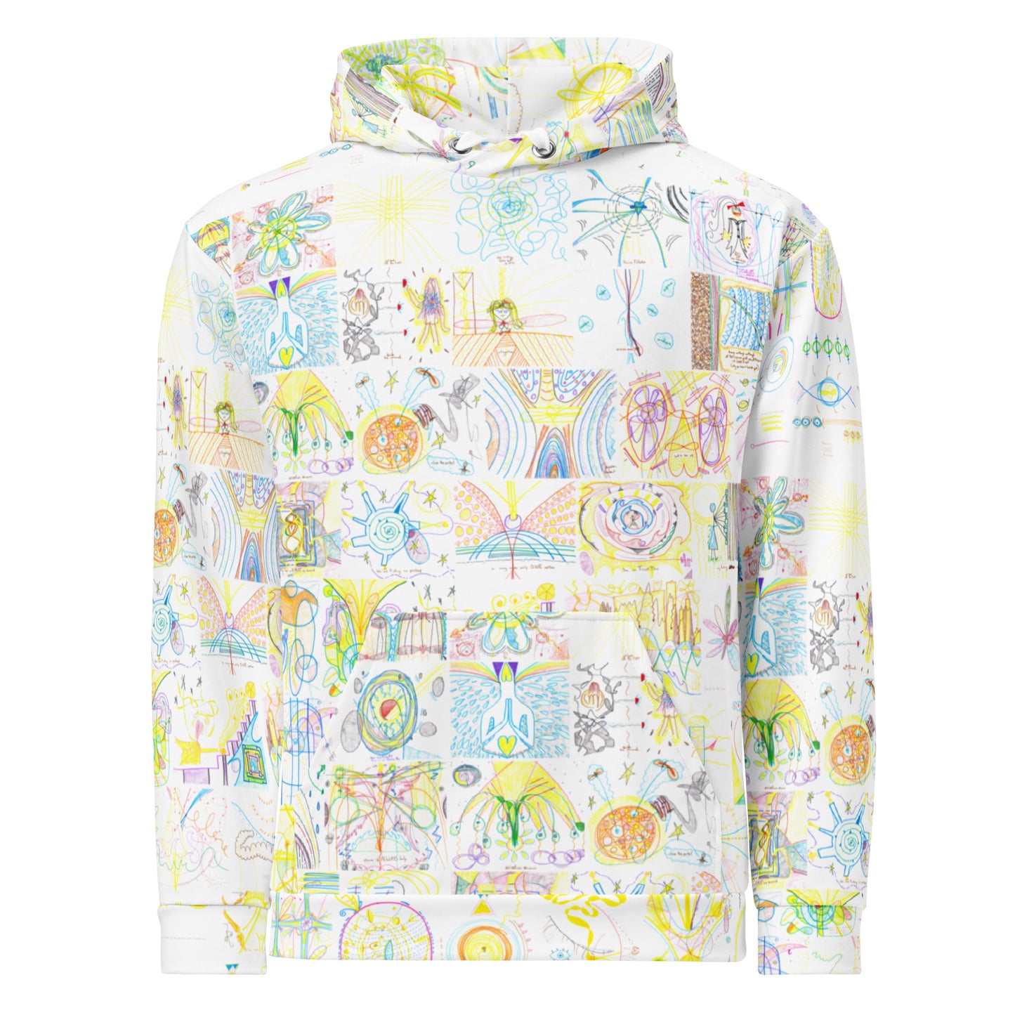 'WE ARE ONE WOMAN' hoodie in white