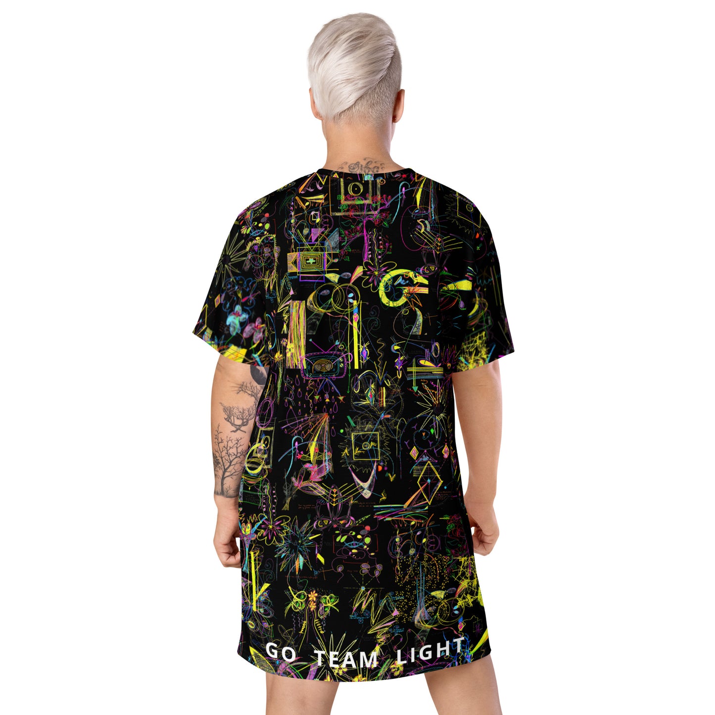 Chapter 2, T-shirt dress in black