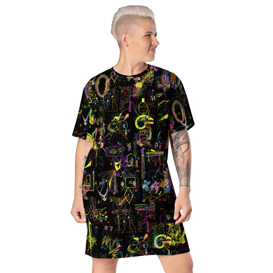 Chapter 2, T-shirt dress in black